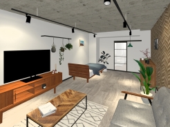 ※完成予定CGパースは、図面を元に描き起こしたもので、内装が実際と多少異なる場合があります