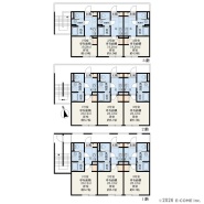 3階建アパート参考プラン