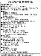 設備・標準仕様