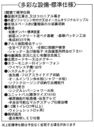 1号地 設備・標準仕様