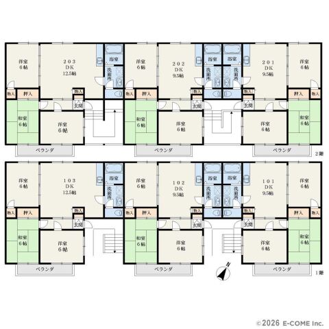 一棟売りアパート　シンフォニアA棟