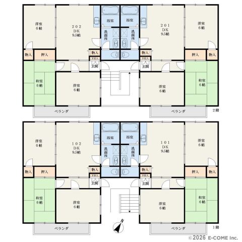 一棟売りアパート　シンフォニアB棟