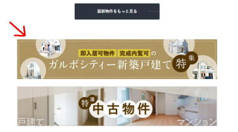即入居可・完成内覧可のガルボシティー新築戸建て