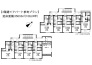 3階建てアパート参考プラン