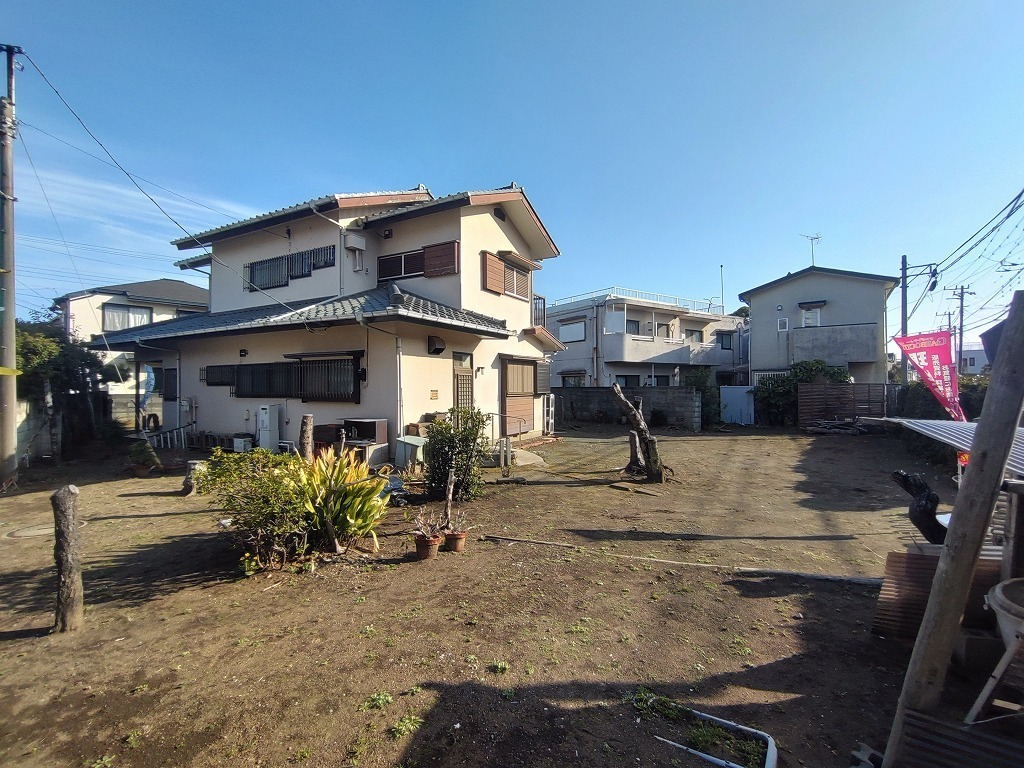 建築条件付売地　藤沢市本鵠沼2丁目
