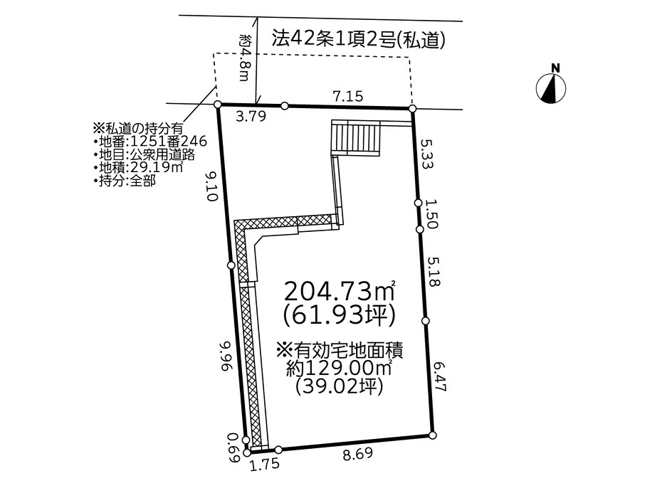 建築条件付売地　横浜市港南区芹が谷1丁目2期