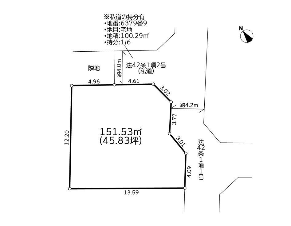 建築条件付売地　藤沢市鵠沼松が岡4丁目3期