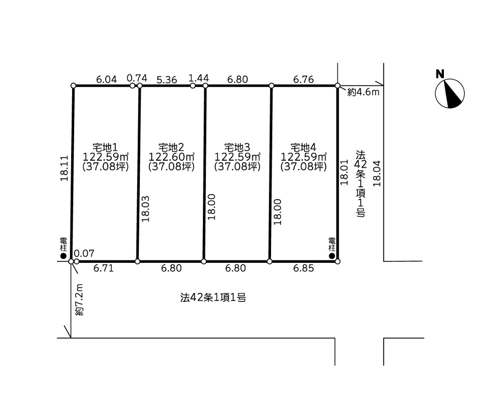 建築条件付売地　茅ヶ崎市甘沼4期