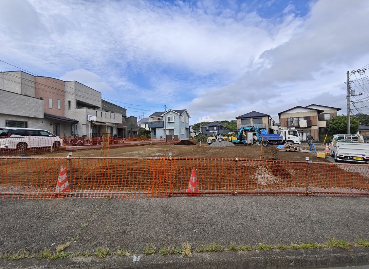 建築条件付売地　厚木市温水7期