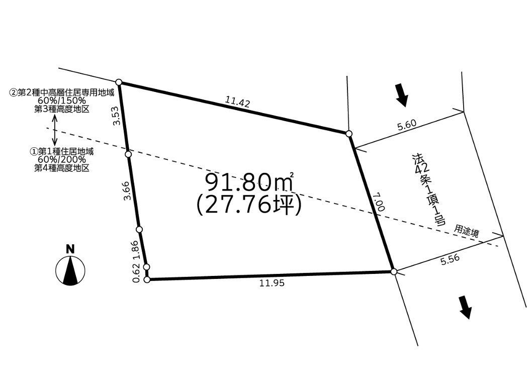 建築条件付売地　横浜市西区霞ヶ丘