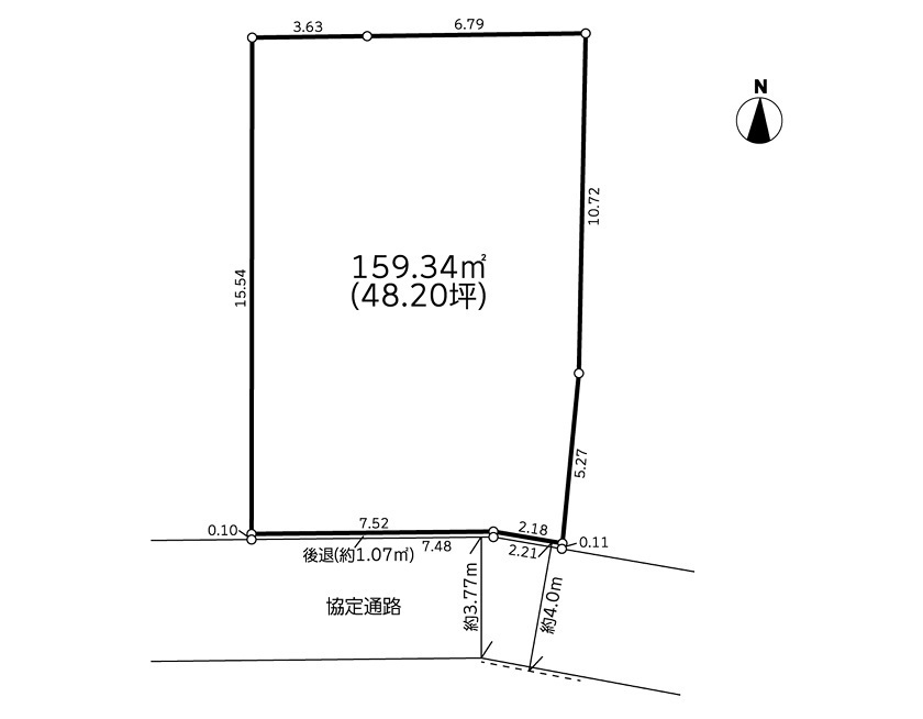 建築条件付売地　世田谷区砧3丁目2期