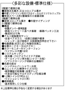 1号地 設備・標準仕様