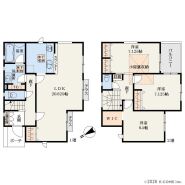 リビング拡張プラン有(4LDK→3LDK)