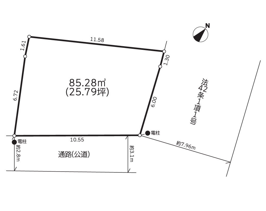 建築条件付売地 世田谷区北烏山3丁目