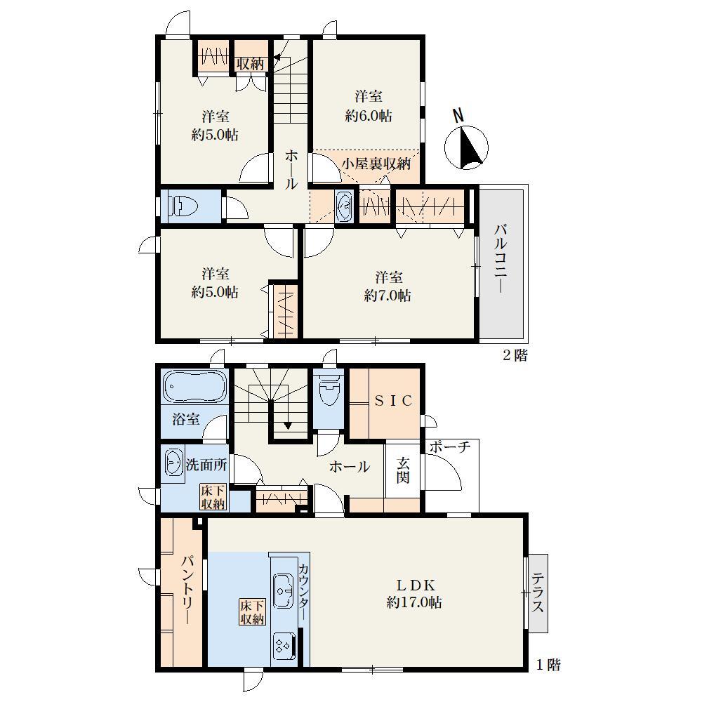人気の間取りをご紹介 大型シューズインクローゼット 大型パントリー編 住宅購入コラム 公式 イーカム 横浜 相模原 川崎 町田など神奈川と東京の新築一戸建て