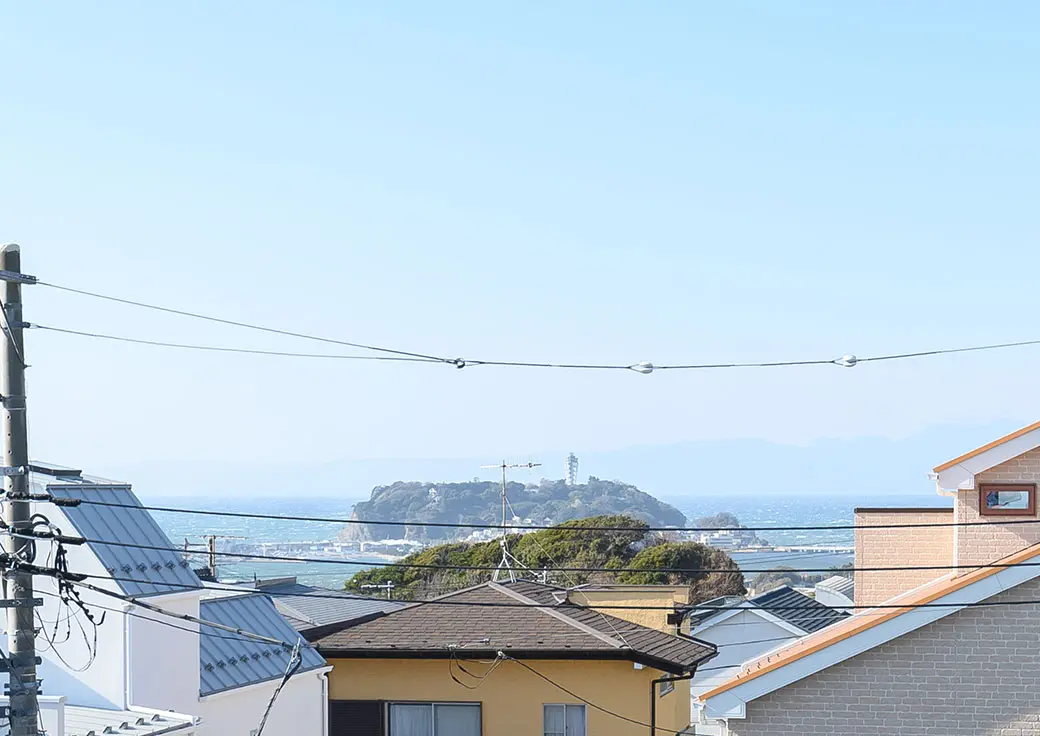 ルーフバルコニーからの眺望