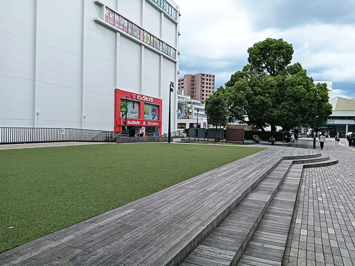 藤沢駅デッキ